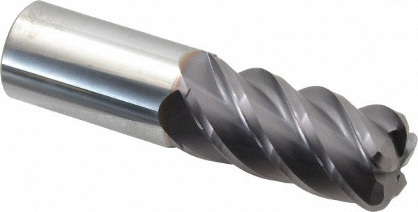 SECO TOOLS Seco 17007085 Corner Radius End Mill 1in 5 Flute Carbide