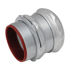 Madison Electric MEC-755-B Concrete-tight Insulated Throat Compression Box Connector 2 in EMT Conduit