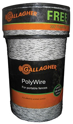 GALLAGHER Gallagher North America G620300 Polywire 1320 Ft