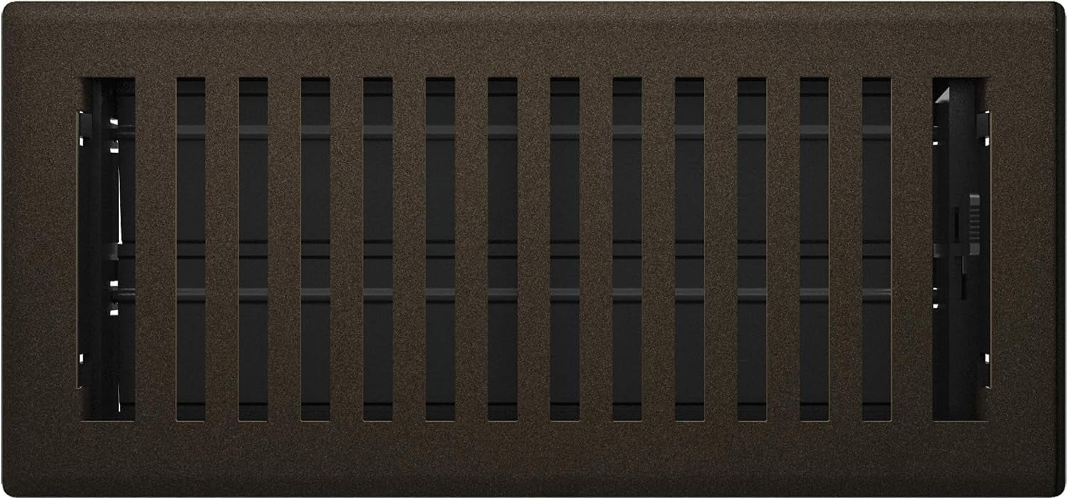 IMPERIAL Imperial RG3434 Montezuma Decorative Floor Register 4 x 10-Inch (1-Pack)