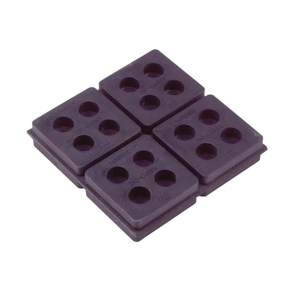 DIVERSITECH Diversitech DIVE-ISO-2 Anti-vibration Pad Rubber 2x2x0.75 in