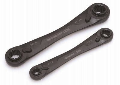 APEX TOOL GROUP Apex Tool Group Llc CX6DBS2 Ratcheting Wrench Set Sae