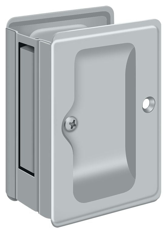 DELTANA Deltana SDPA325U26D Pocket Door Lock Passage Satin Chrome