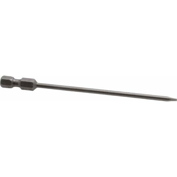APEX Apex 324-000X Slotted Power Screwdriver Bit 1/4 Hex 4 in