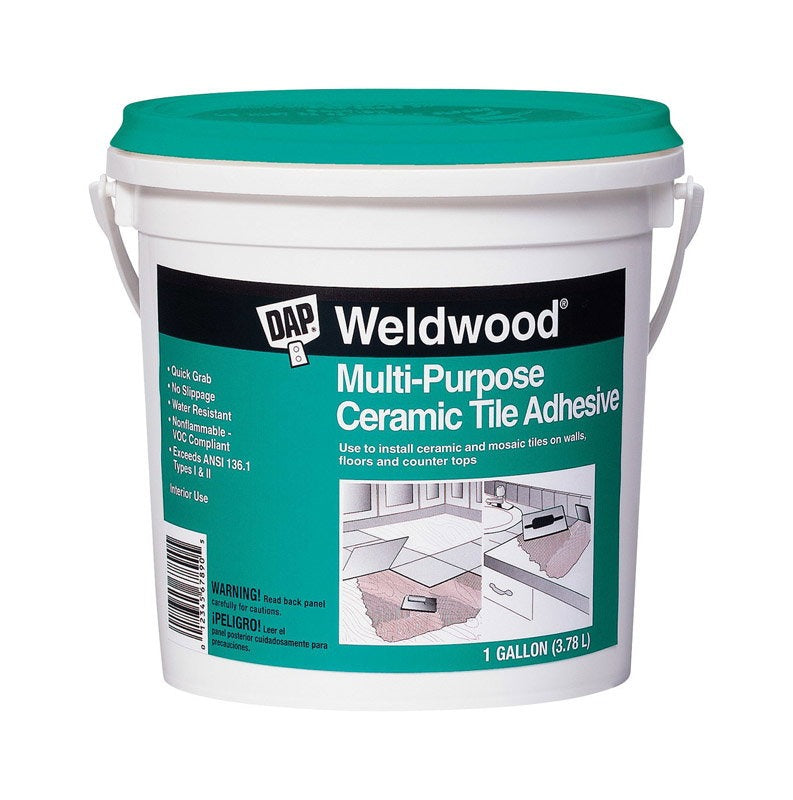 DAP Dap 25192 Weldwood Multipurpose Ceramic Tile Adhesive 1 Gallon