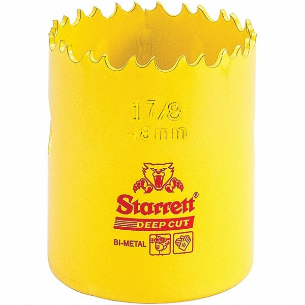 STARRETT Starrett 00440 Hole Saw 1-7/8 in 2 in Depth Hss