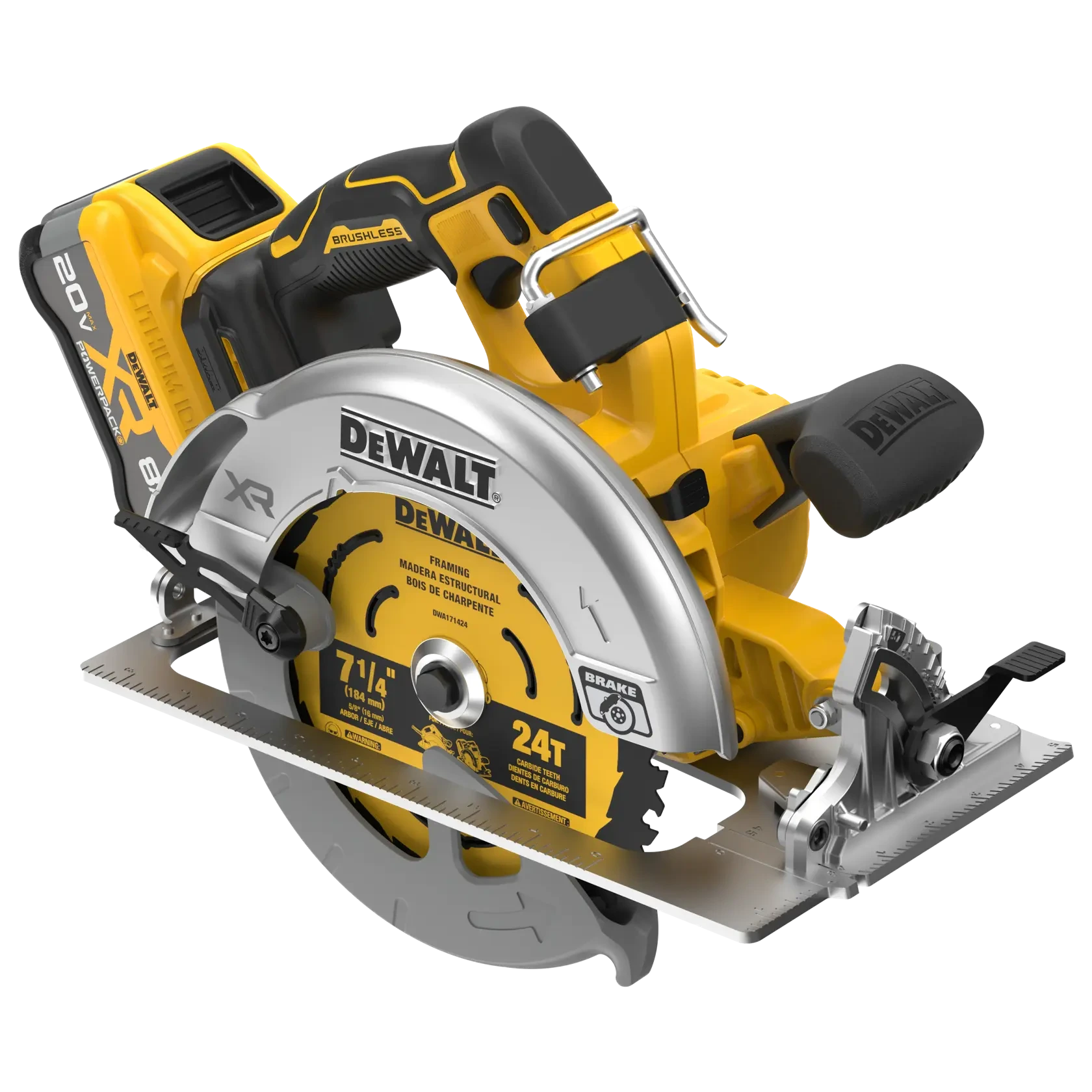 DEWALT Dewalt DCS590WW1 20V Max 7 1/4 Inch Circsaw TL Kit