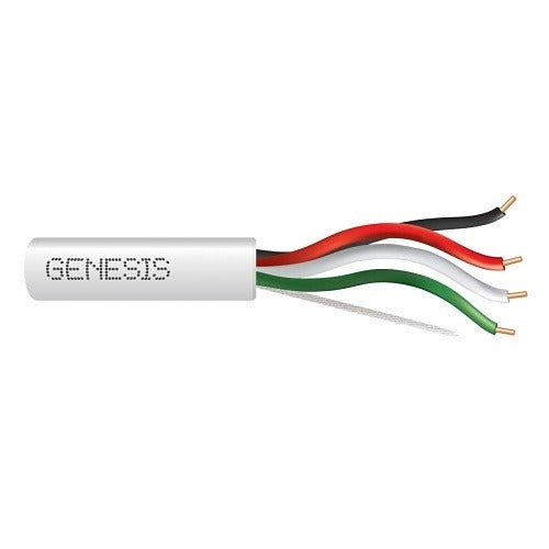 SOUTHWIRE Genesis Cable 31035512 22/4 Solid Plenum Cable CL2P
