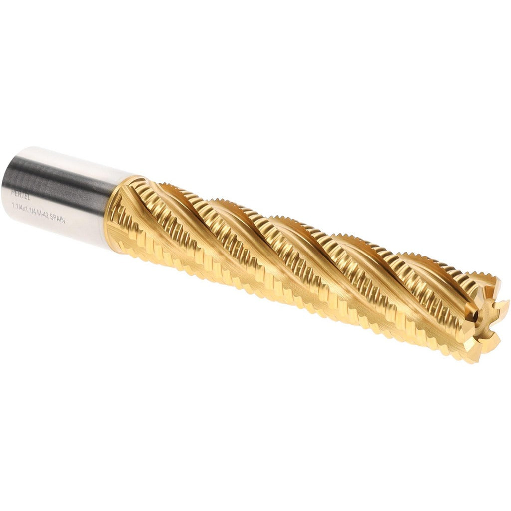 HERTEL Hertel 91192773 Roughing End Mill 1-1/4 in 6 Flute Cobalt