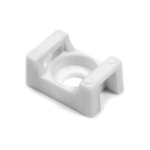 HELLERMANN TYTON Hellermanntyton CTM310C2 Cable Tie Mount T50 White 100 Pack