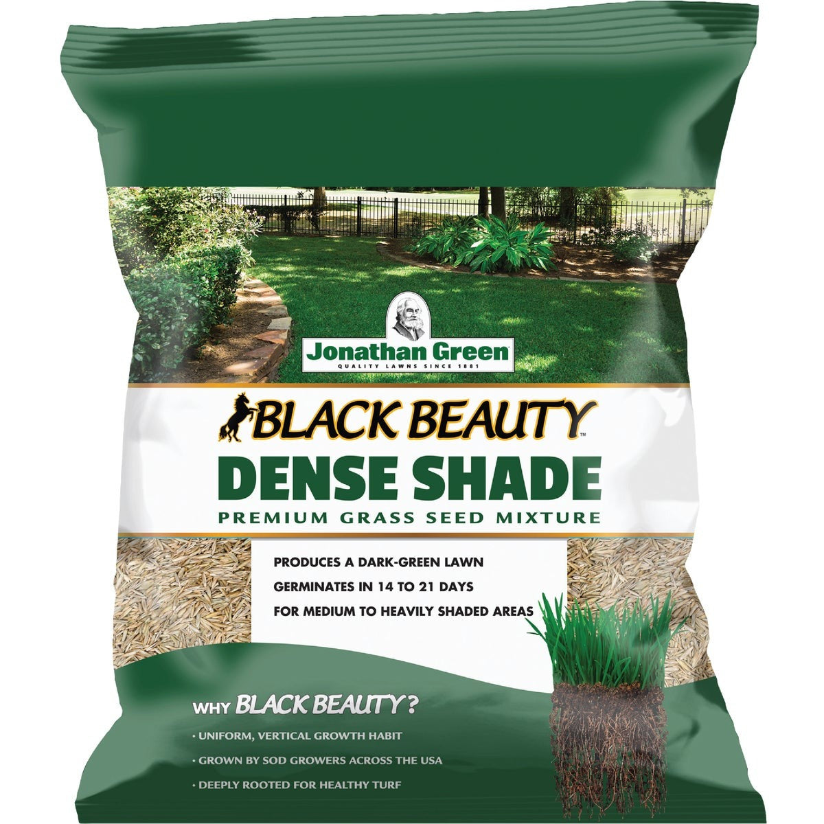 JONATHAN GREEN Jonathan Green 10620 Dense Shade Grass Seed Mix 7 Lb