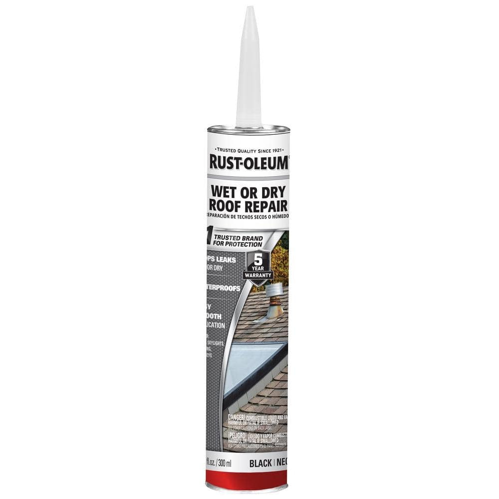 RUST-OLEUM Rust-Oleum 301826 Asphalt Wet/Dry Surface Roof Cement (101 oz) 301826