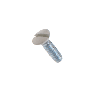 NSI INDUSTRIES Nsi Industries sp282 Wall Plate Screw 6-32 2in White 100 Pack