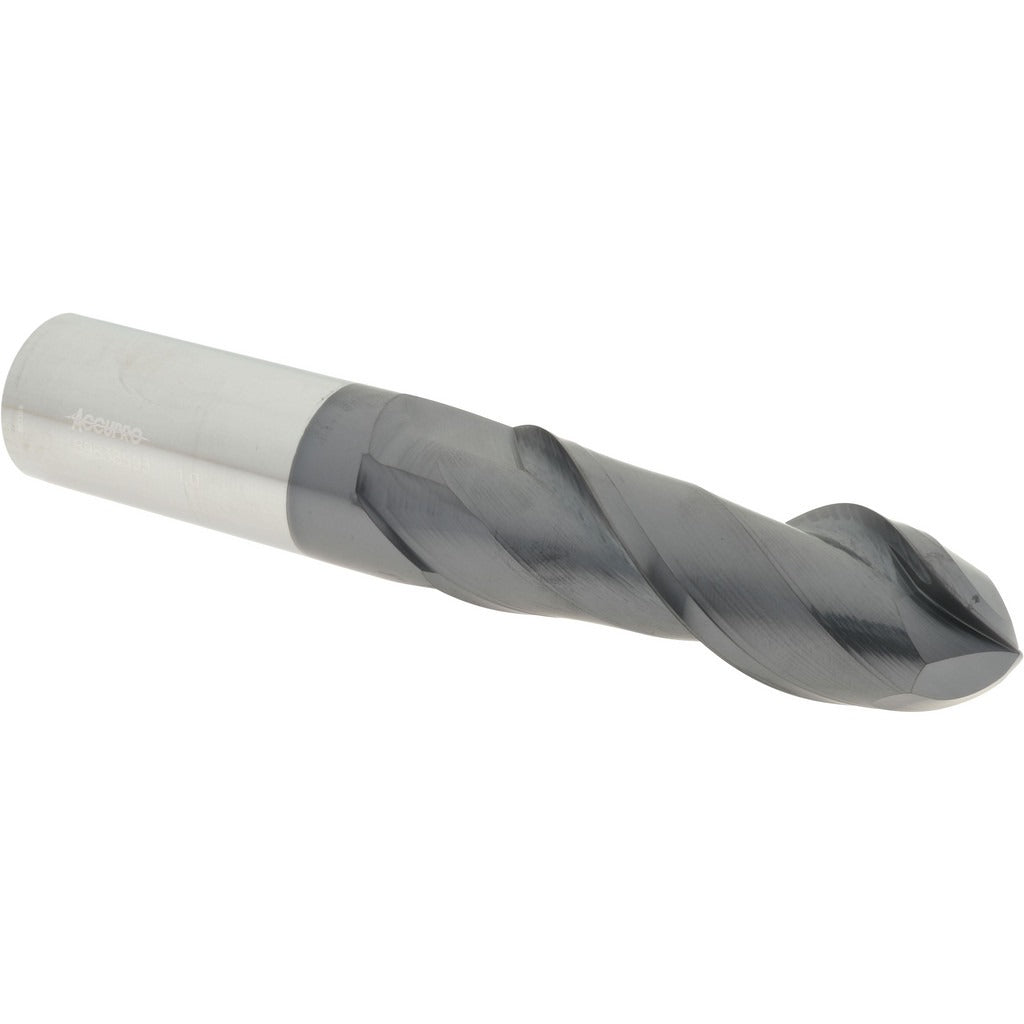 ACCUPRO Accupro 12184240 Ball End Mill 1 in 2 Flute Carbide Altin