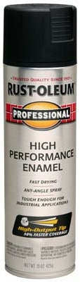 RUST-OLEUM Rust-oleum 239107 Semi-gloss Spray Enamel Paint Black