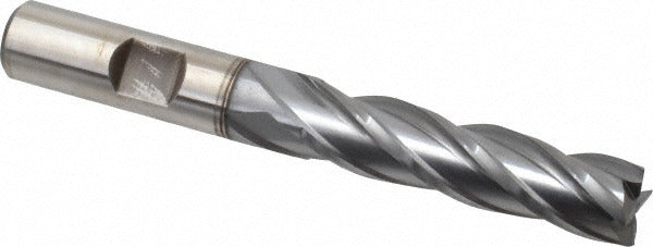 CLEVELAND CONTROLS Cleveland C32681 Square End Mill 1/2 in 4 Flute Cobalt Ticn