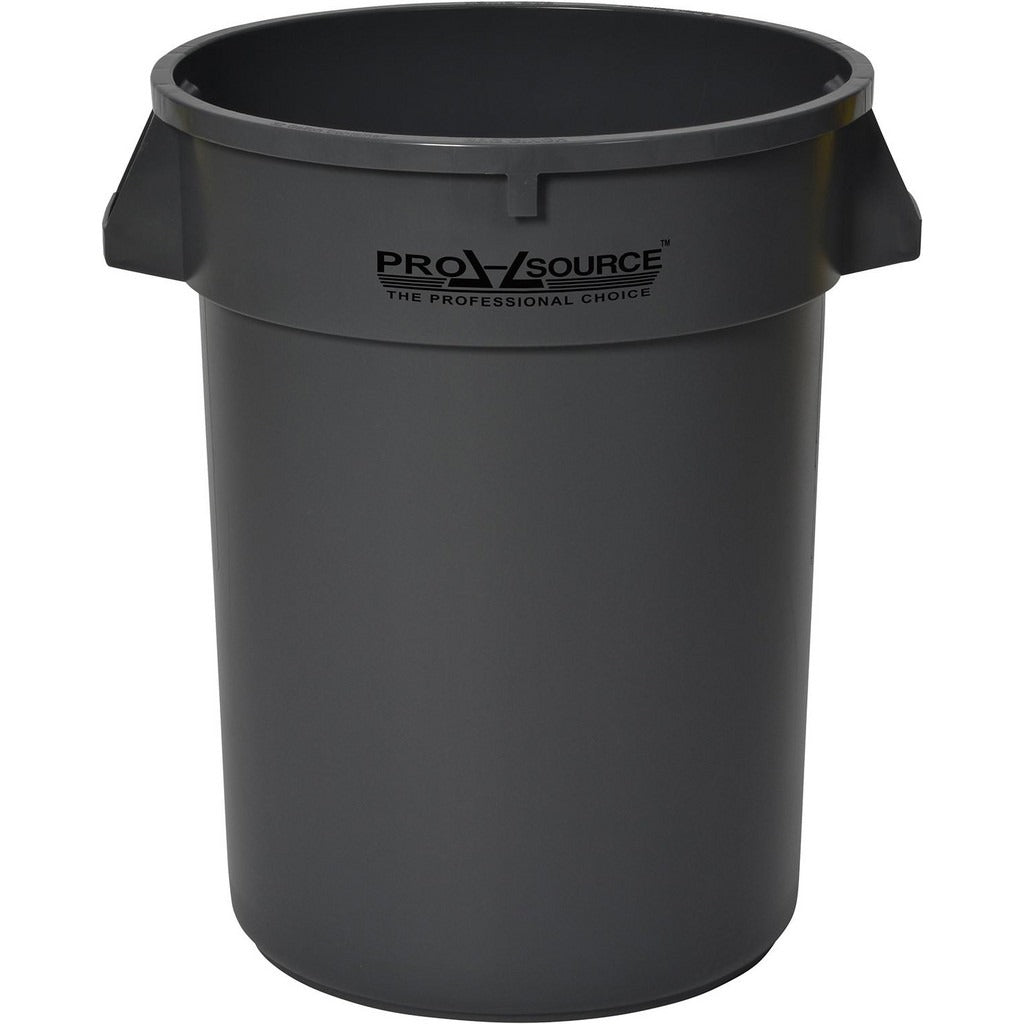 PRO-SOURCE Pro-source MSC3200GY 32 Gal Round Gray Institutional Can