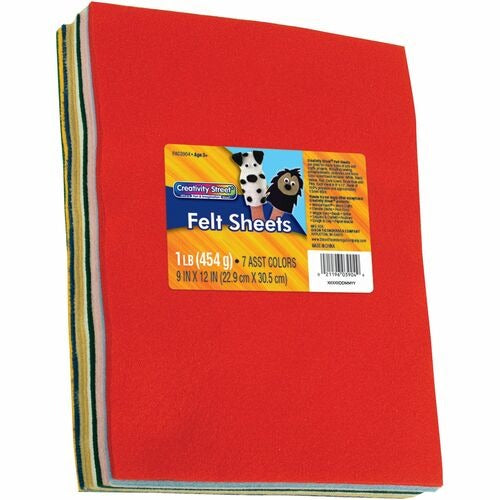 PACON Pacon PAC3904 Felt Sheets 9x12 Assorted Colors 30 Pack