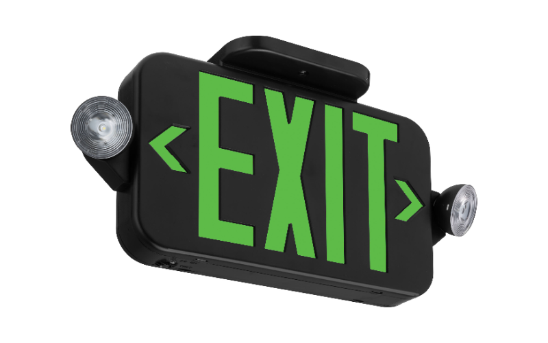 ACUITY BRANDS Acuity Brands ECC Emergency Light/Exit Combo 120/277V (Low-Profile)