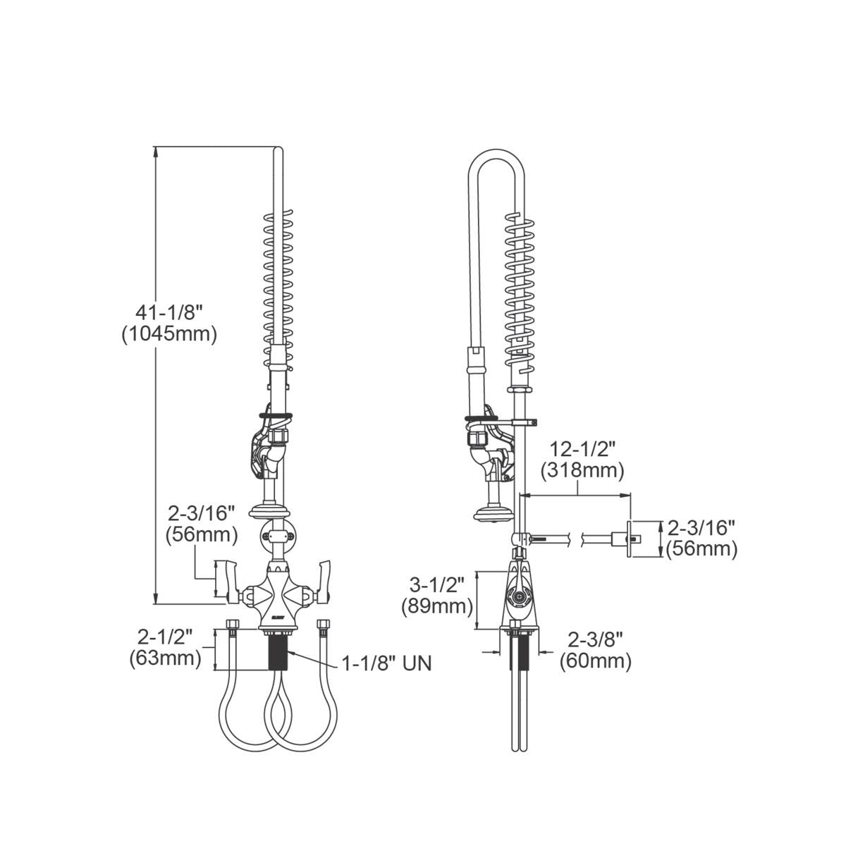 BSC PREFERRED Bsc Preferred LK543LC Deck Mount Faucet 1.2 Gpm