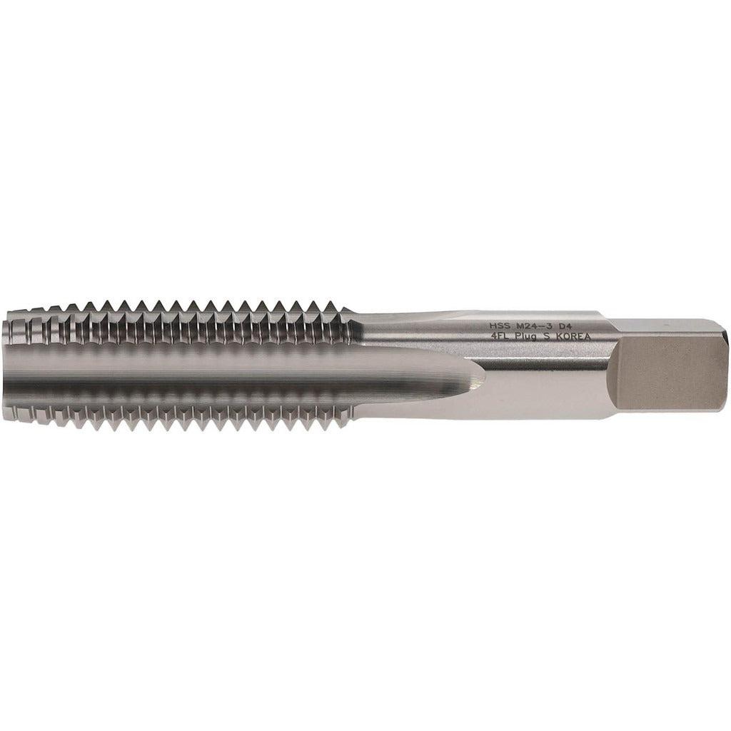 HERTEL Hertel K020484AS Straight Flute Tap M24x3.00 Metric Coarse