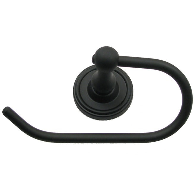 RUSTICWARE Rusticware 8207BLK Euro Tissue Roll Holder Black
