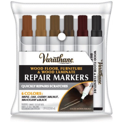 RUST-OLEUM Rust-oleum 347840 Varathane Stain Markers 1.3 Oz 6-pack