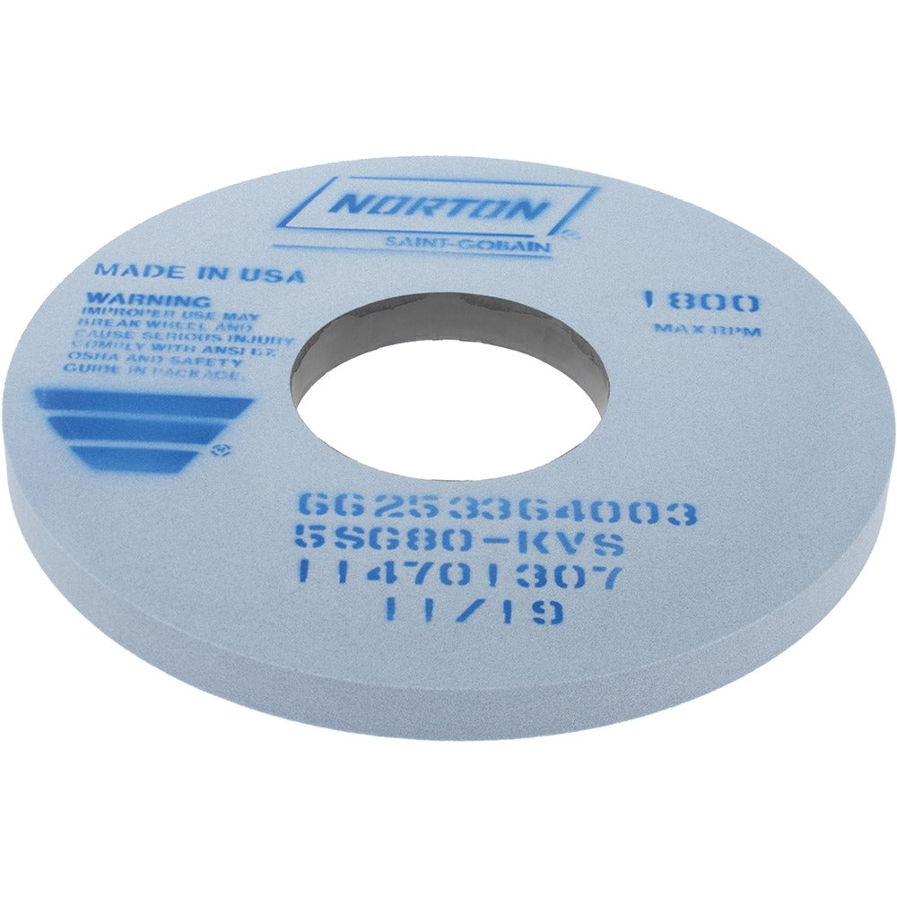 NORTON Norton 66253364003 Surface Grinding Wheel 80 Grit 14 in