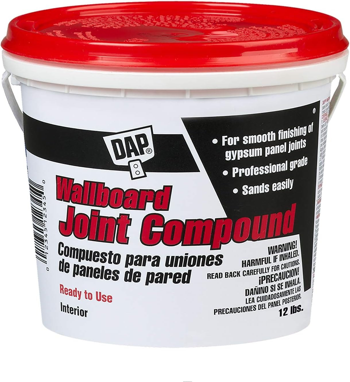 DAP Dap 10102 Plastic Wallboard Joint Compound 12-Pound