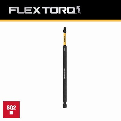 DEWALT Dewalt Accessories DWAF6SQ2IR Flextorq SQ2 Bit 6 in 5 Pack