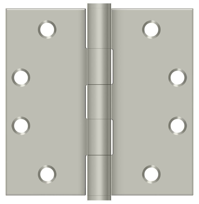 DELTANA Deltana S45U15 Square Hinge Heavy Duty 4.5x4.5 Satin Nickel