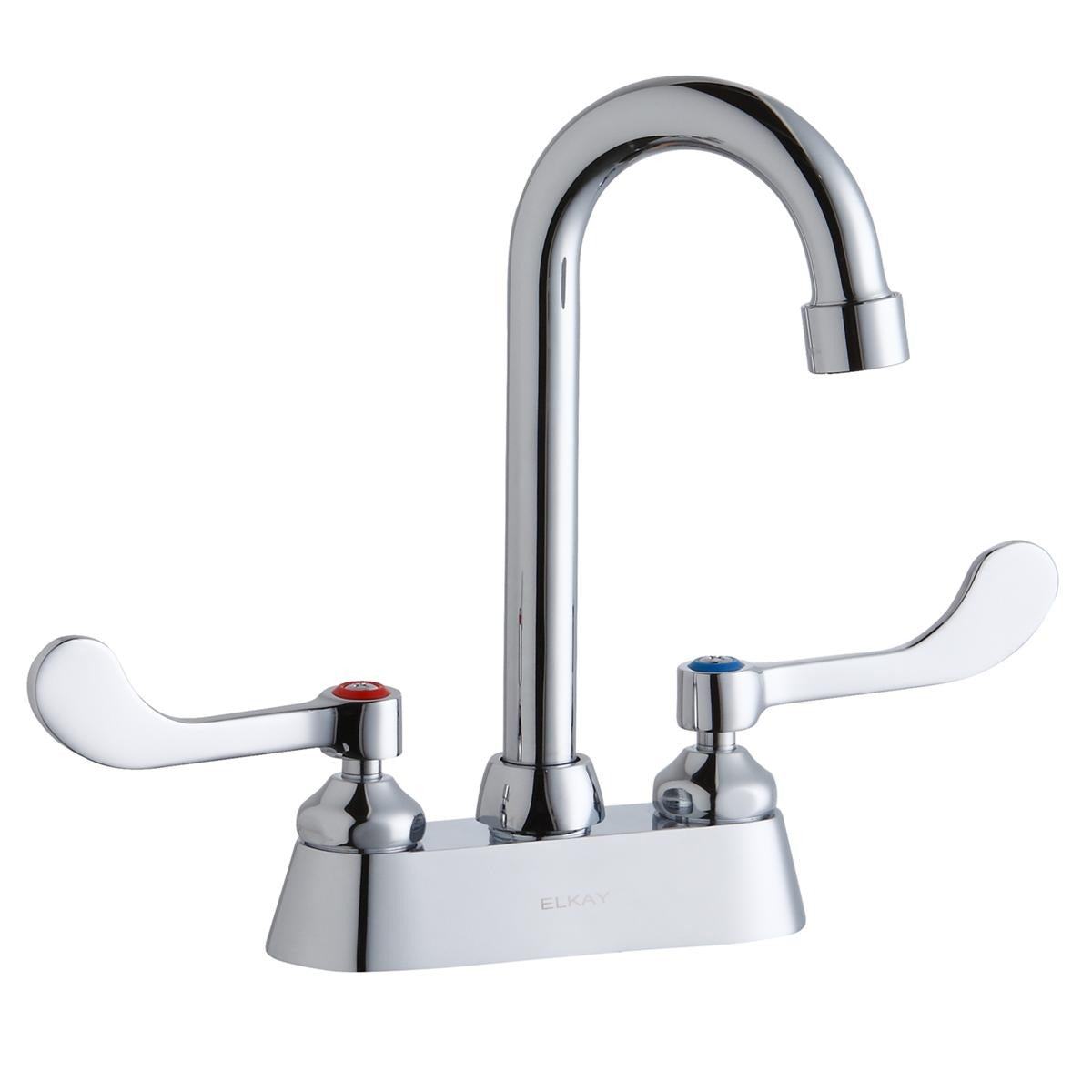 BSC PREFERRED Bsc Preferred LK406GN04T4 Centerset Gooseneck Faucet