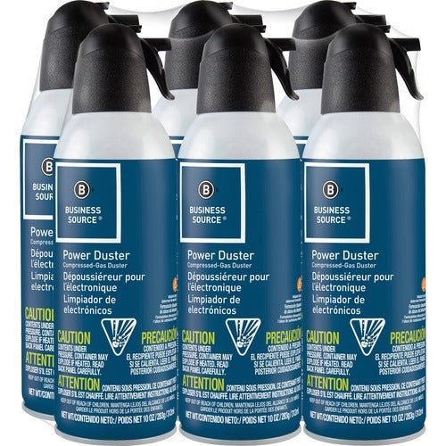 BUSINESS SOURCE Business Source BSN24306 Compressed Air Duster Pack of 6