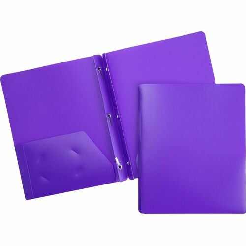 BUSINESS SOURCE Business Source BSN20885 Poly Portfolio Letter Size Purple