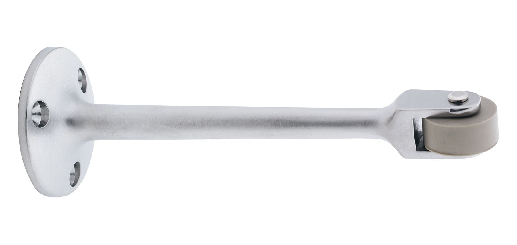 IVES Ives RB47226D Straight Roller Bumper 6 in Satin Chrome