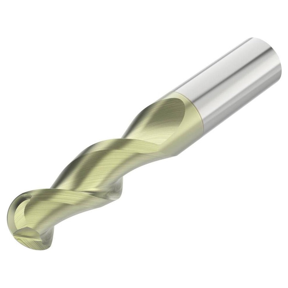 SECO TOOLS Seco 10022736 Ball End Mill 3/8 in 2 Flute Solid Carbide