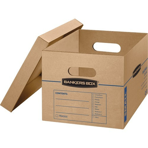 FELLOWES Fellowes FEL7714203 Small Moving Boxes with Lids 10-pack