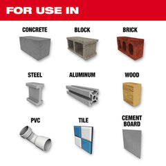 Milwaukee 48-20-8884 3/16 Multi Material Drill Bit