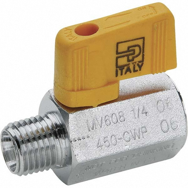 PARKER Parker BD-MV608-8-1 Miniature Manual Ball Valve 1/2 in