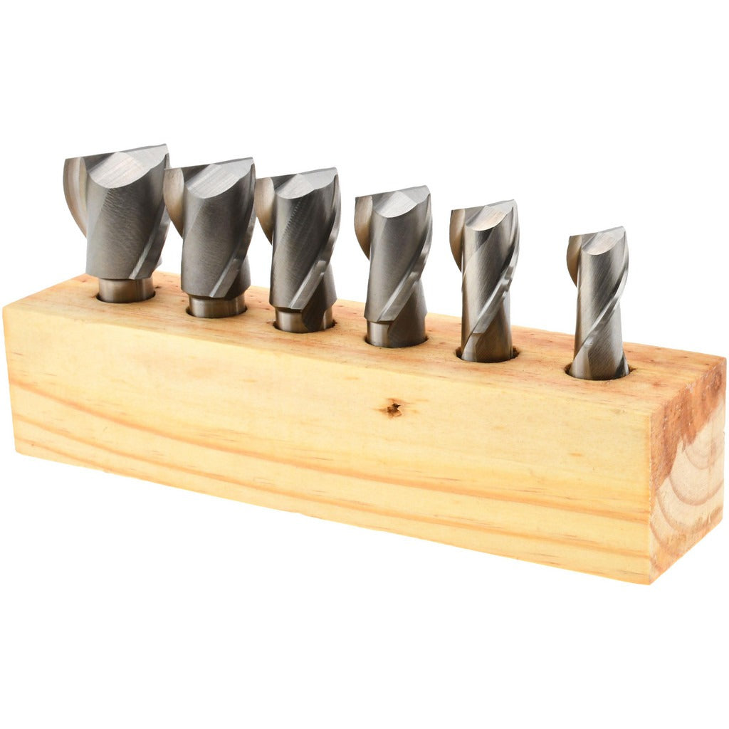 VALUE COLLECTION Value Collection 320-2066 End Mill Set 6 Piece Hss