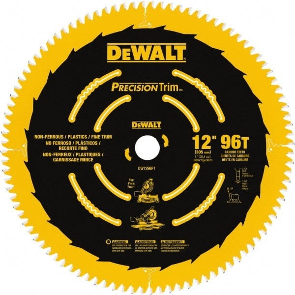 DEWALT Dewalt Accessories DW7296PT 12 in 96T Crosscut Saw Blade 3 Pack