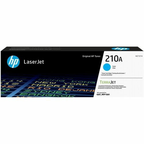 HP Hewlett-packard HEWW2101A Cyan Toner Cartridge 1800 Pages