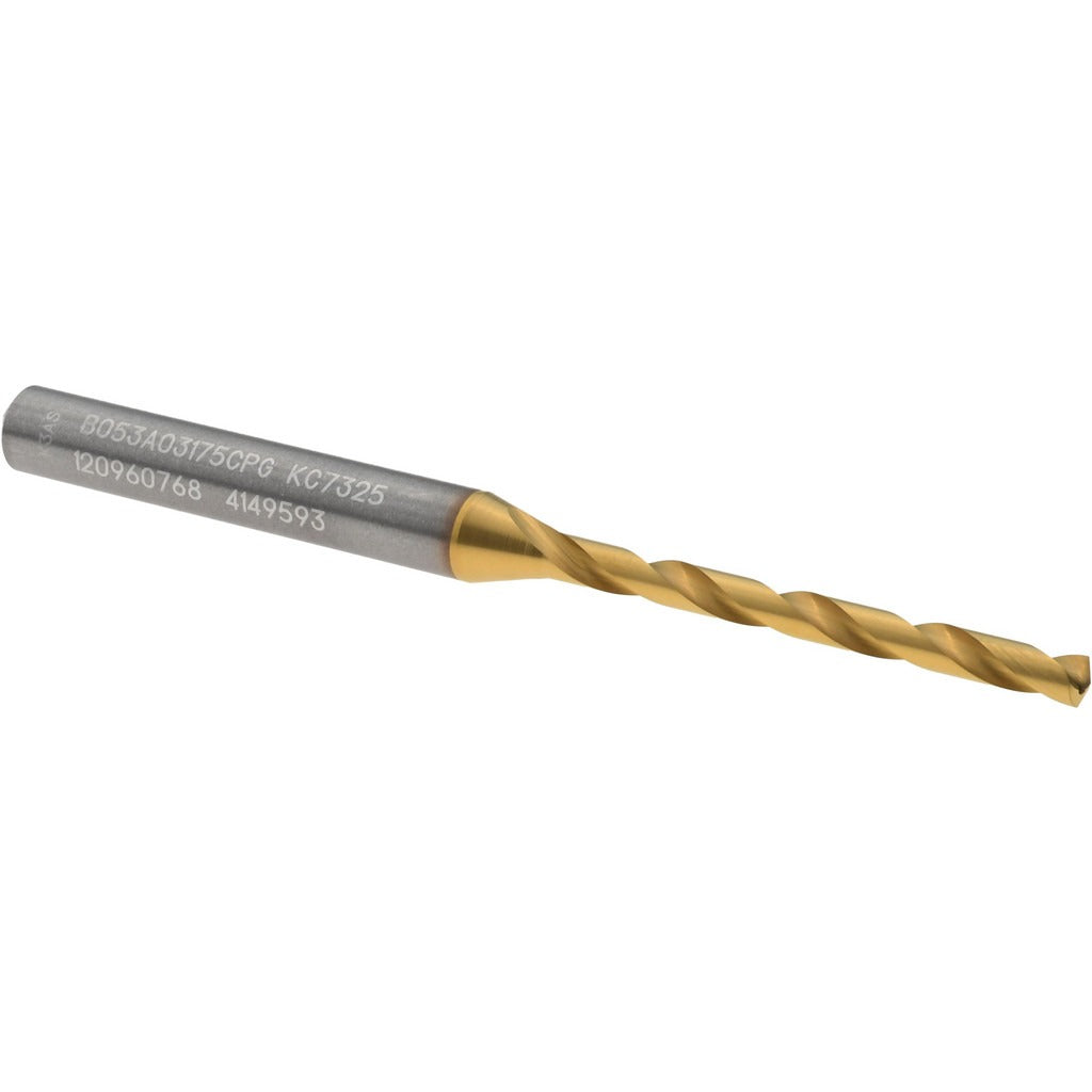 KENNAMETAL Kennametal 4149593 Taper Length Drill Bit 1/8 in Carbide