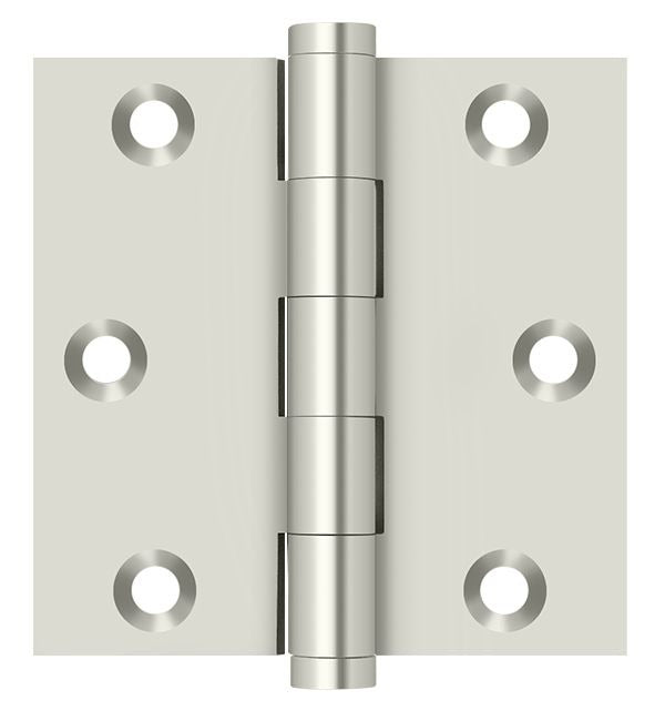 DELTANA Deltana DSB314 Square Hinge 3x3 Inches Bright Nickel