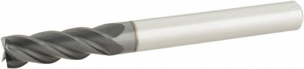 ACCUPRO Accupro 310109 Square End Mill 1/4 in 4 Flute Solid Carbide