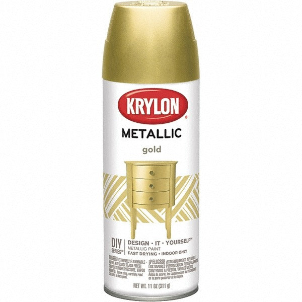 KRYLON Krylon K01706007 Metallic Gold Spray Paint 12 Oz