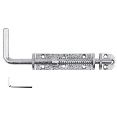 NATIONAL HARDWARE National Mfg N109-212 Zinc Heavy Duty Spring Slide Bolt