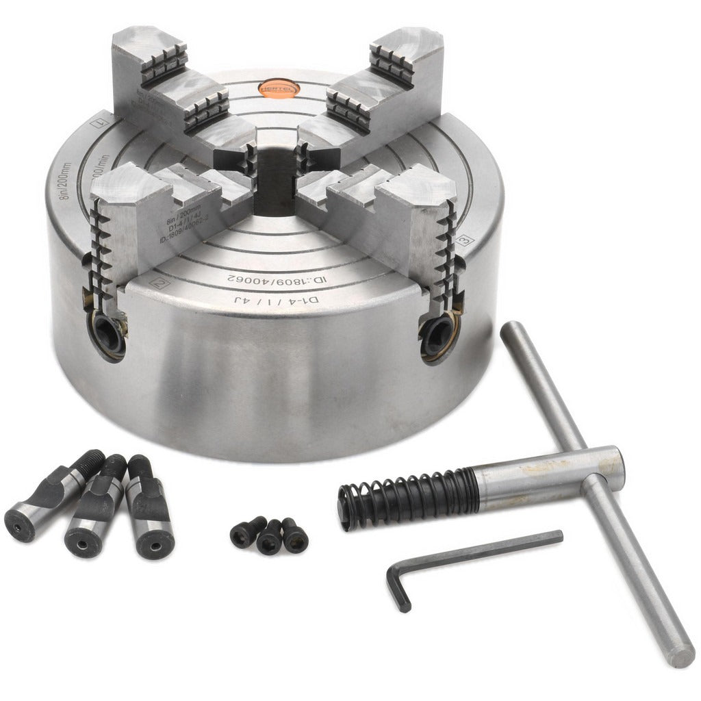 HERTEL Hertel 1-322-1006 Manual Lathe Chuck 10 Inch 4 Jaw