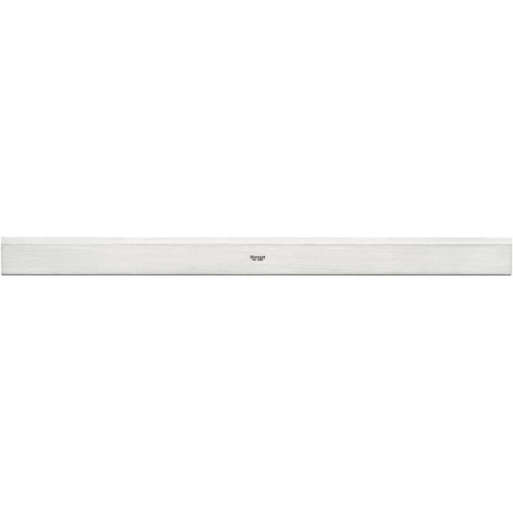 STARRETT Starrett 51456 Beveled Straight Edge 18 in Steel