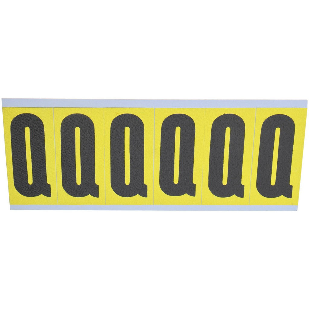 STRANCO Stranco SB6-Q Letter Label Q Rectangle 1.5 Inches